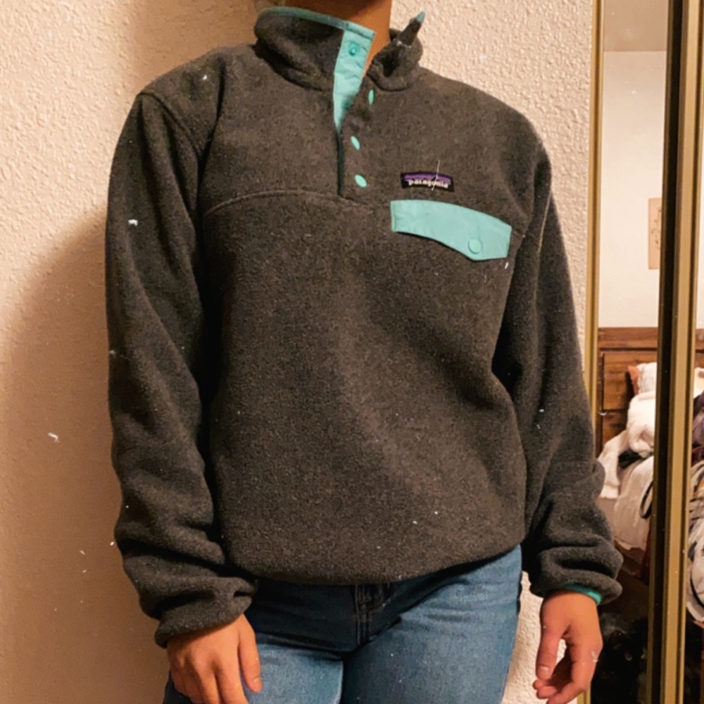 Patagonia synchilla snap t-fleeced pullover